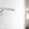 LED koupelnové zrcadlové osvětlení 5W 40CM APP361-1W