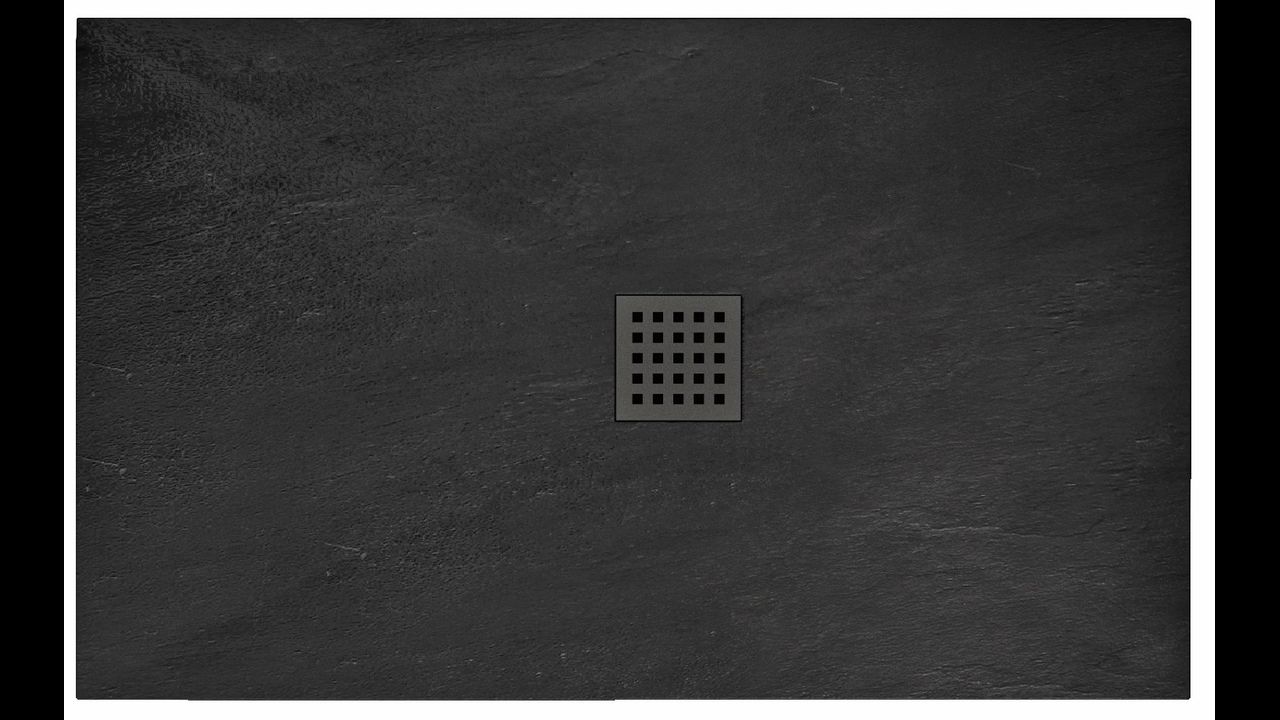 Sprchová Vanička černý kámen 90x120