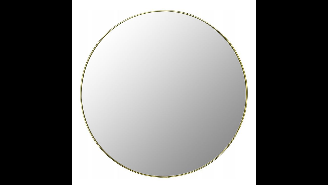 Kulaté zrcadlo 60 cm Gold MR20G